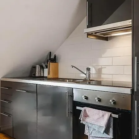 Dinbnb Apartments I Dockside Apartment With Modern Kitchen And Workspace Bergen Exterior foto